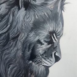 Lion Painting 