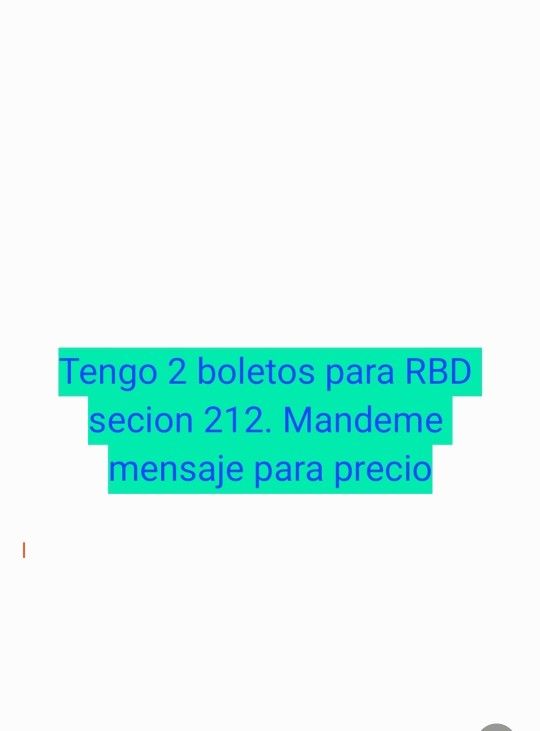 Tickets Para REBELDE En Fresno
