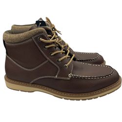 Flex Step mens comfort flexible lightweight lace up boots Size 11M
