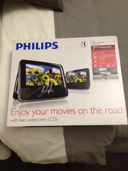 New!! Two DVD portable car players