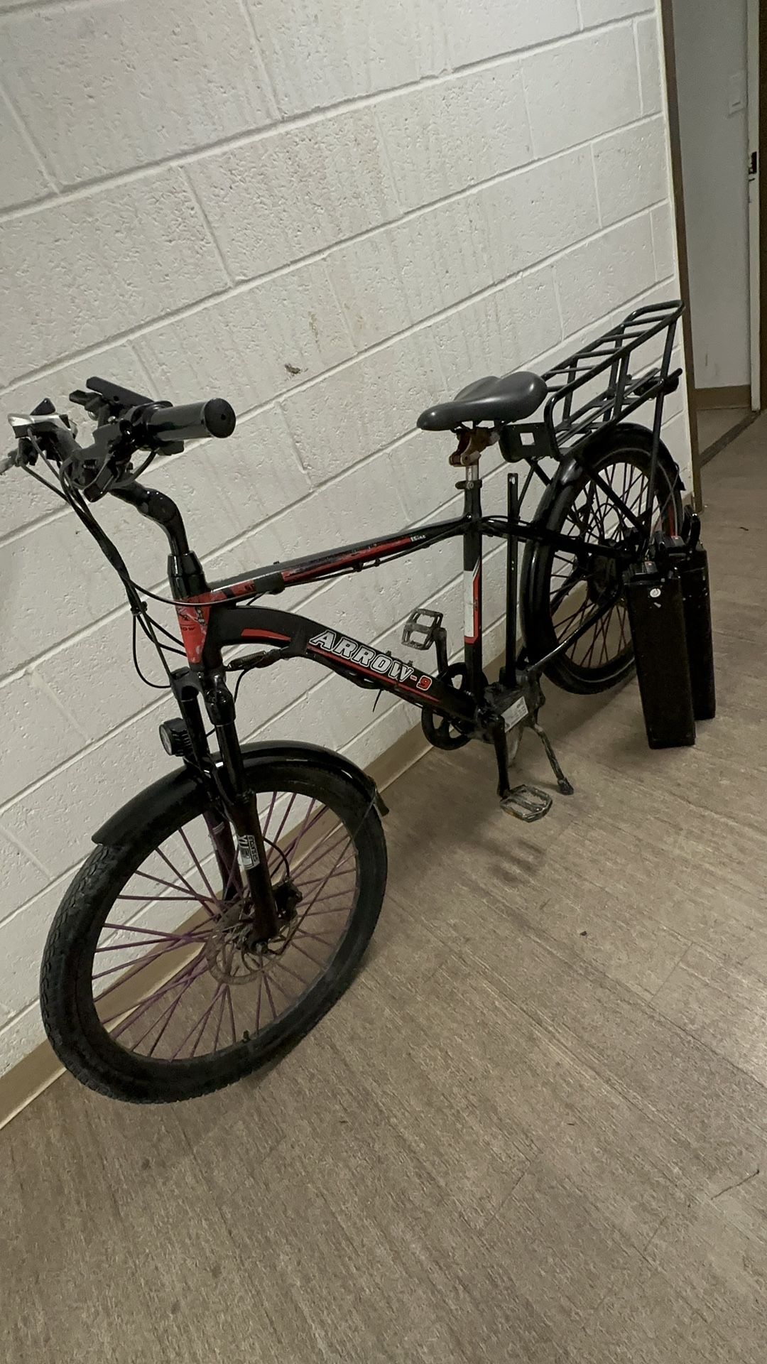 Arrow 9 Electric Bike Double Battery