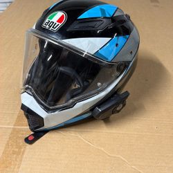AGV Helmet With Bluetooth Sena 30k