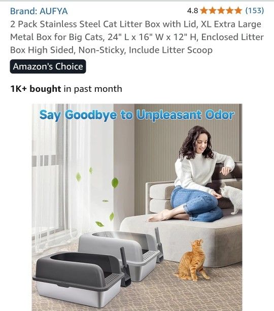 Cat Litter Box (2)