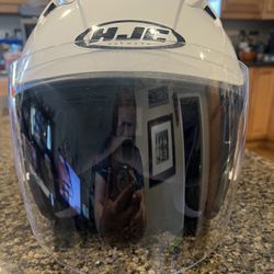Motorcycle Helmet - New, HJC IS-33 White, Size XL