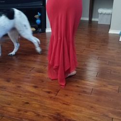 Red dress size 4