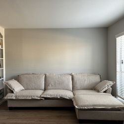 L -shaped Sectional Sofa 113” 