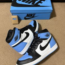 Nike Air Jordan 1 Retro High OG UNC Toe (2023) Size 12