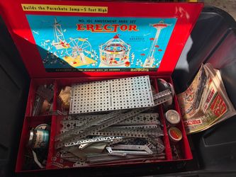 Two Erector Sets from the 50’s