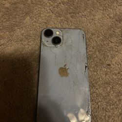 iPhone 14  Works Fine Back Is Shattered 