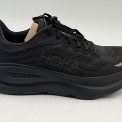  NEW HOKA SZ 10.5 M BONDI 9 RUNNING SNEAKERS Shoes For MEN'S in BLACK BLACK