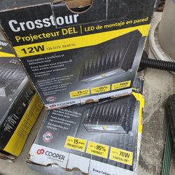 Outdoor LED WALL MOUNT LIGHTS 2 Of Them $10 Ea