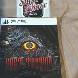 POST TRAUMA Brand New PS5 Game PlayStation 5 Super Rare Games SRG #19  New Sealed