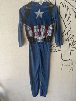 Captain American Kids Costume Size 8/10