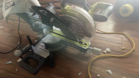 Ryobi sliding miter saw
