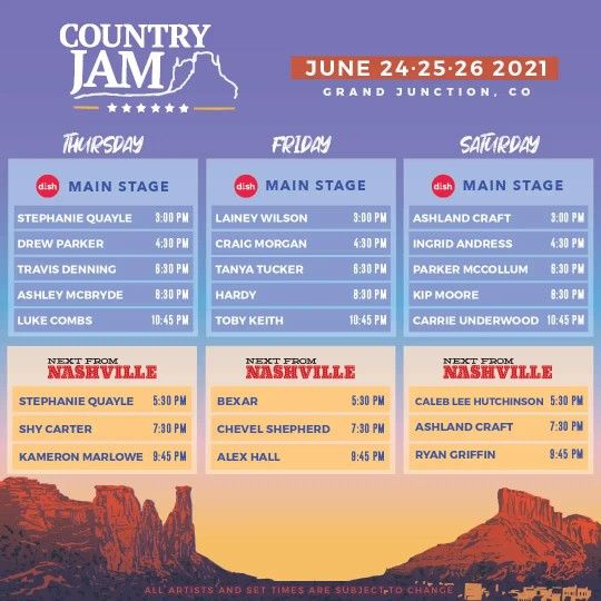 Country Jam Tickets