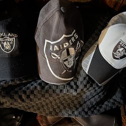 Raiders Football Baseball Hats