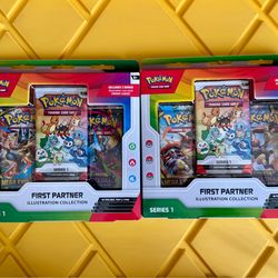 First partner illustration Pokémon series 1 tcg