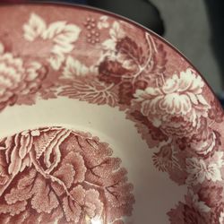 English Woods Antique Bowl Vintage