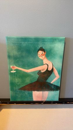 Kanye album Ballerina Canvas Wall Art Print