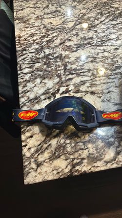 Dirtbike helmet ￼with goggles