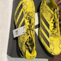 Adidas Adizero Electric Football Cleats – Yellow/Black – Men’s Size 13 – NEW in Box