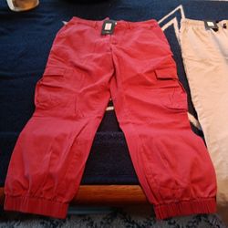 Women's Casual Joggers , Pinkish LG, Gray Is XL