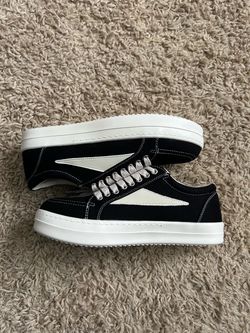 Rick Owens DRKSHDW Vintage Low 'Black Milk'