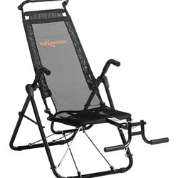 Ab exercise machine, back extension free