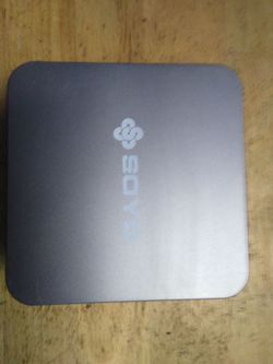 SOYO M4 Air Mini PC – Intel N95 Quad-Core, 8GB RAM, 256GB SSD, Dual HDMI 4K, WiFi