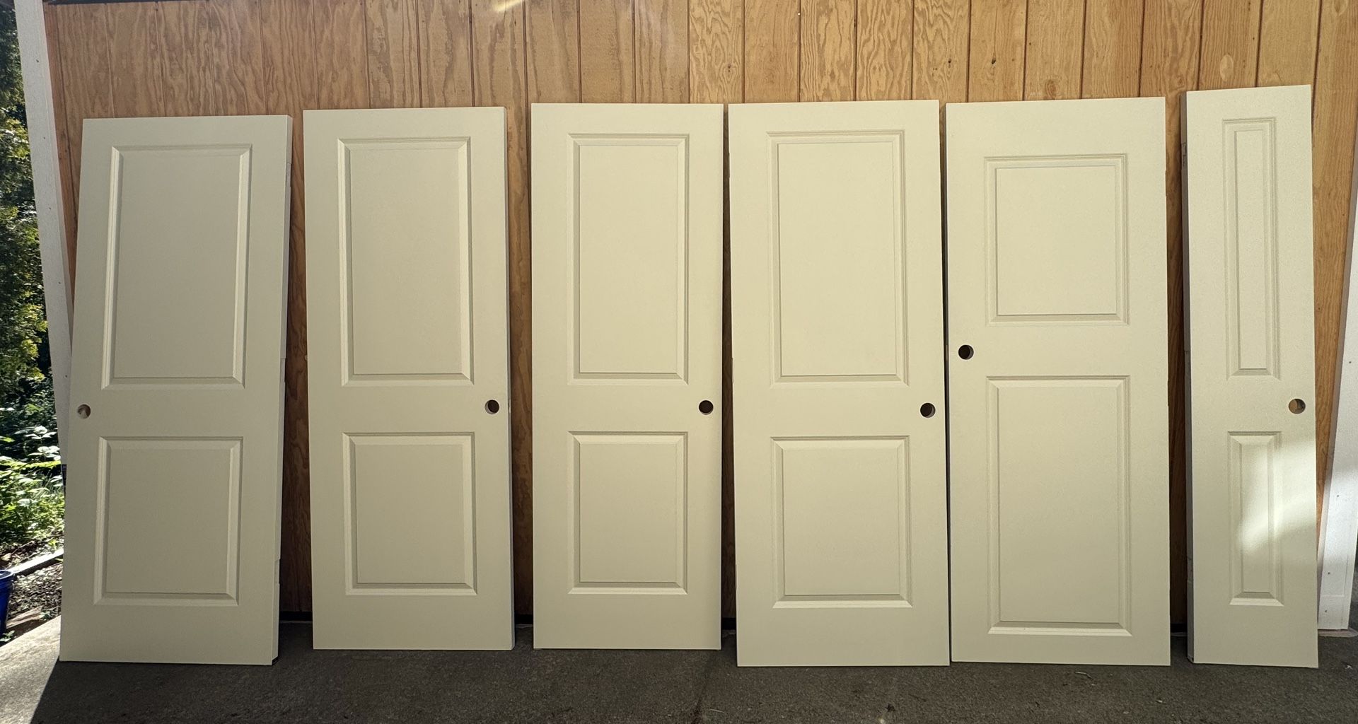 Lot Of 9 Brand New Doors, Exterior And Interior