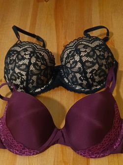 New Gillian & OMalley Padded Underwire Push Up Bra Set 34c 