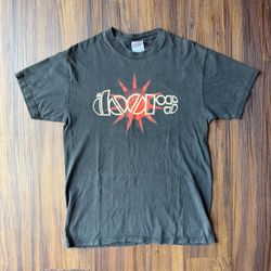 The Doors 2000s Grey Graphic Tee