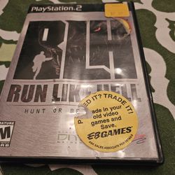 Run Like Hell - Sony Playstation 2 (PS2, 2002) 
