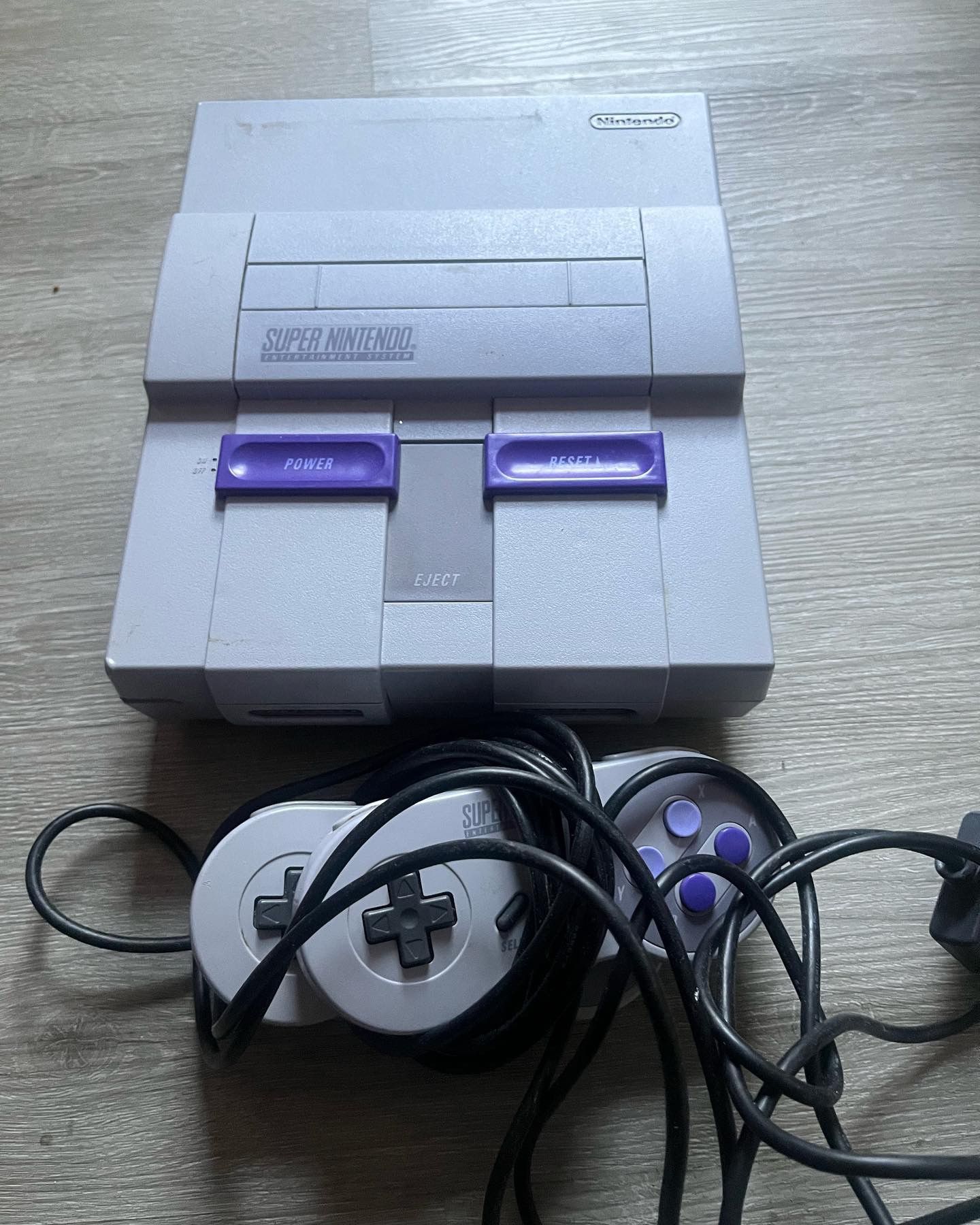 Super Nintendo With Games 