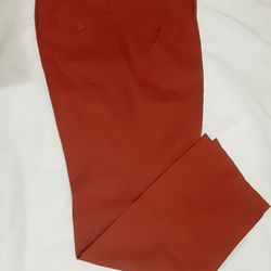 Magellan Sportswear Woimen's Size 14 Terra-cotta Fishing Dark Red Linen &  Cotton Pants for Sale in Edinburg, TX - OfferUp