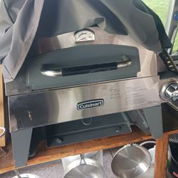 Cuisinart Three And One Pizza Oven Griddle Grill