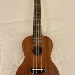 Luna Tattoo Concert Mahogany Ukulele with Gig Bag