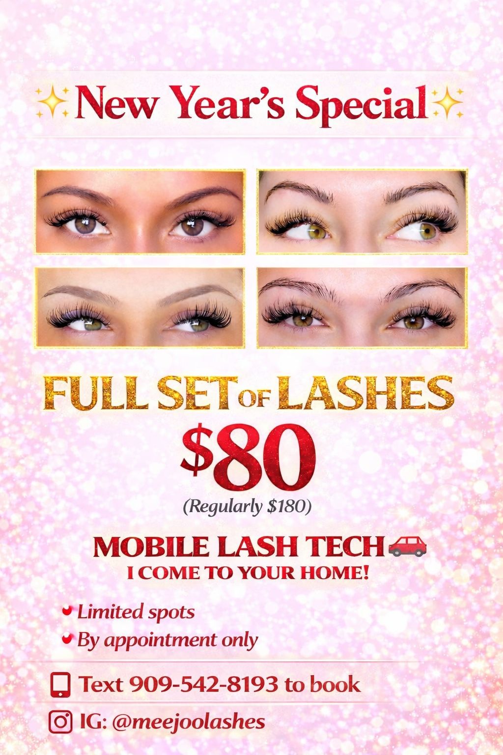 Special $80 Lash Extensions