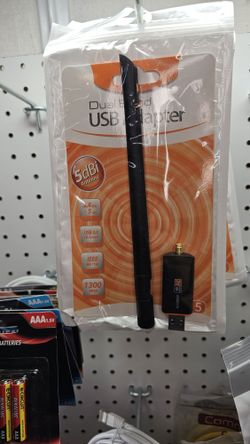 USB 3.0 WiFi AC Adapter w/ Antenna