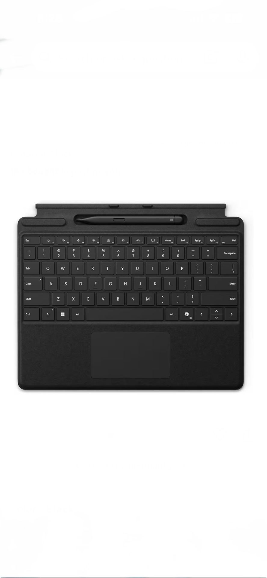 Microsoft Surface Pro | Keyboard with Slim Pen - Model: 1864, 1962