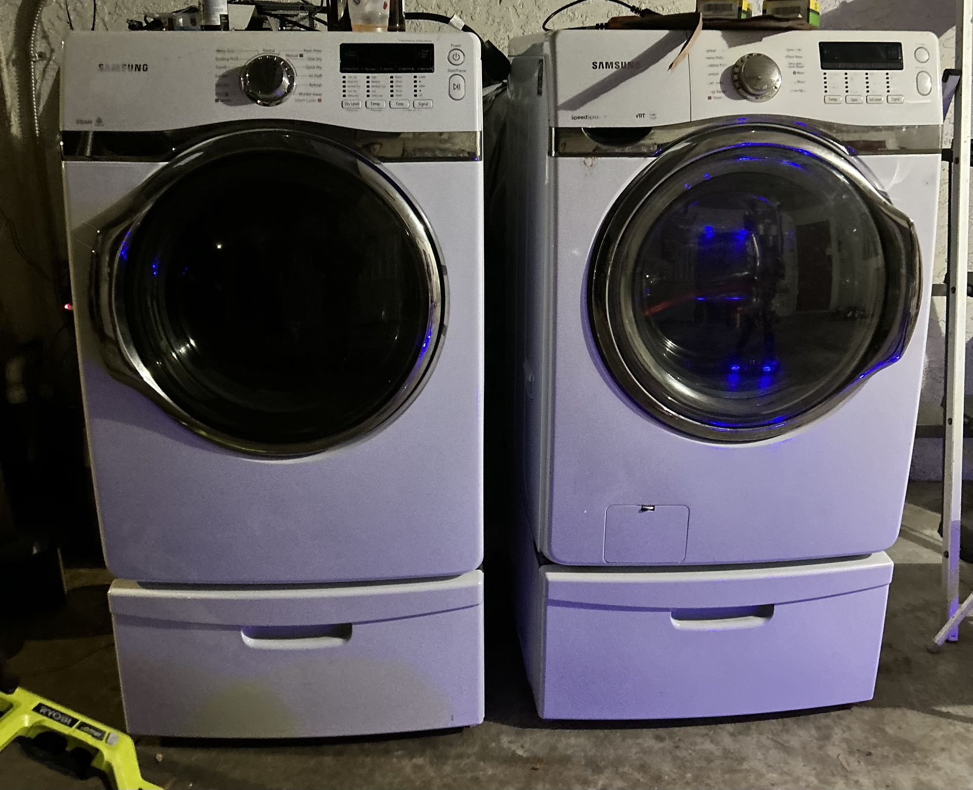 Samsung Washer And Dryer Set 