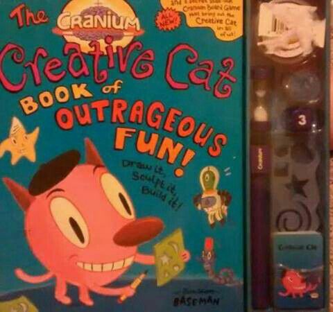 Brand new CRANIUM CAT FULL CRAFT BOOK