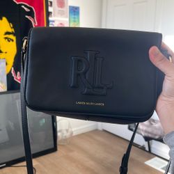 Black crossbody RL Bag