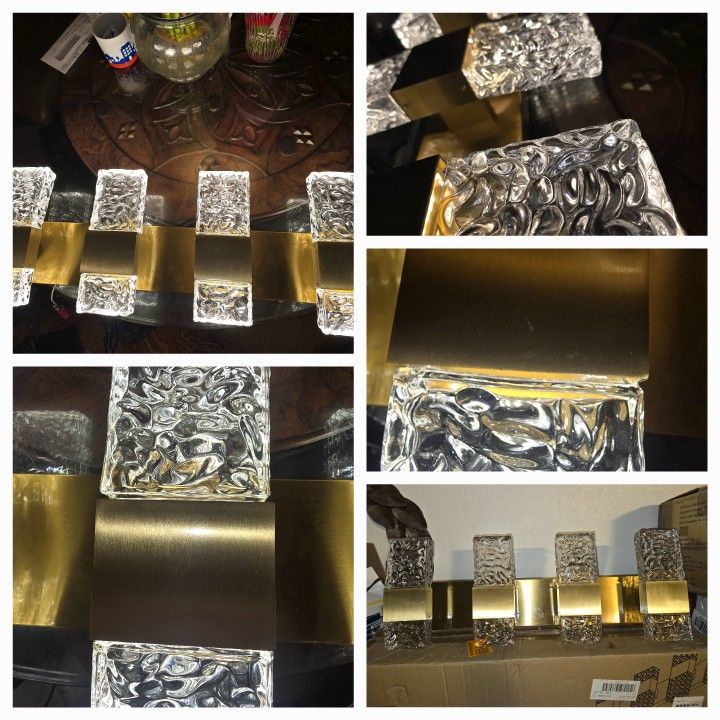 2 / 4 Lights Led New Vanity Lamps Asking $75 Each