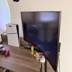 Samsung - 32" Odyssey Curved Gaming Monitor