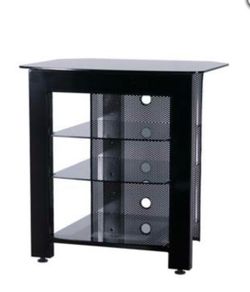 SANUS STEEL FOUR SHELF AUDIO VIDEO TV STAND