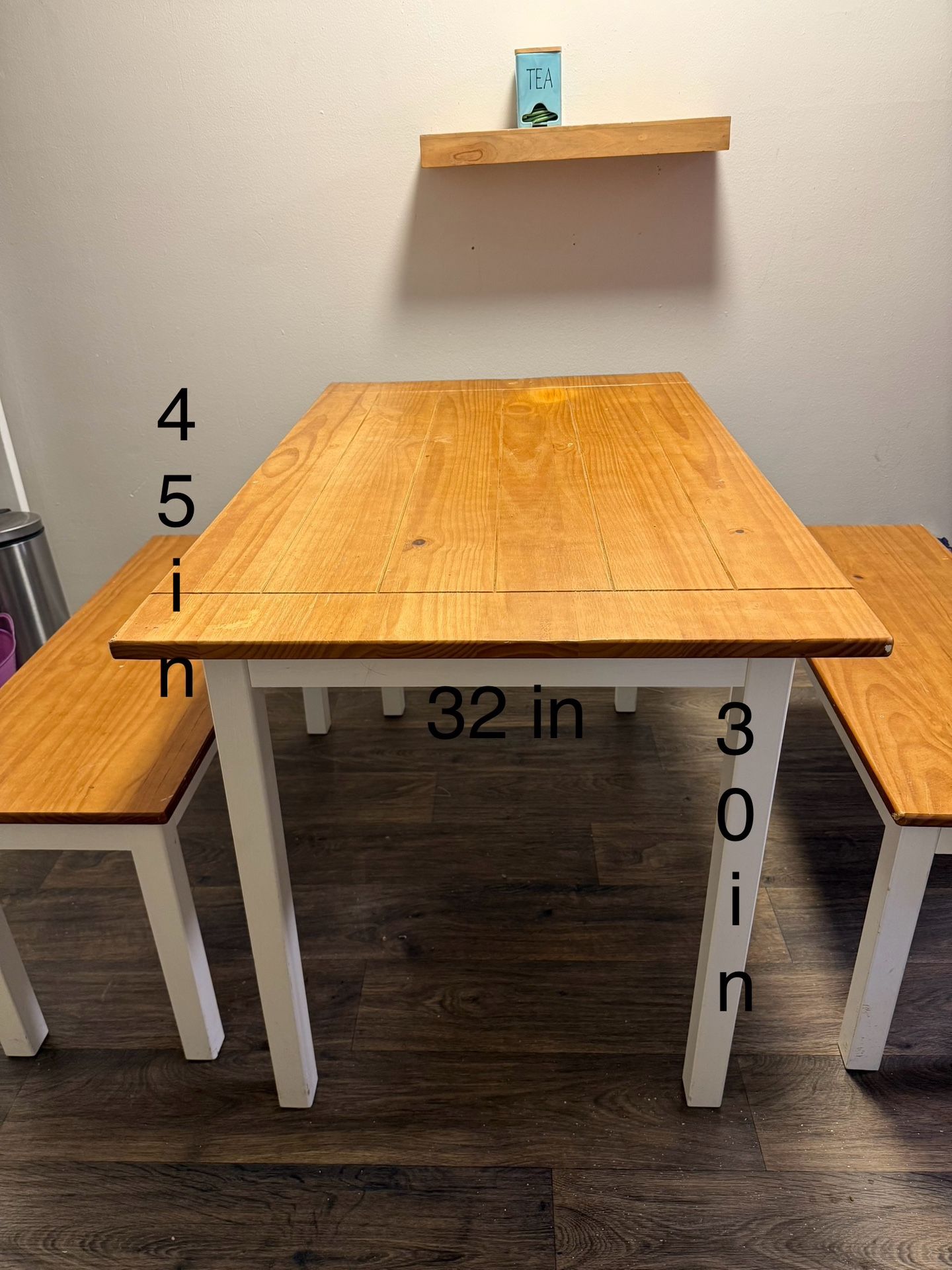Bench Seat Table
