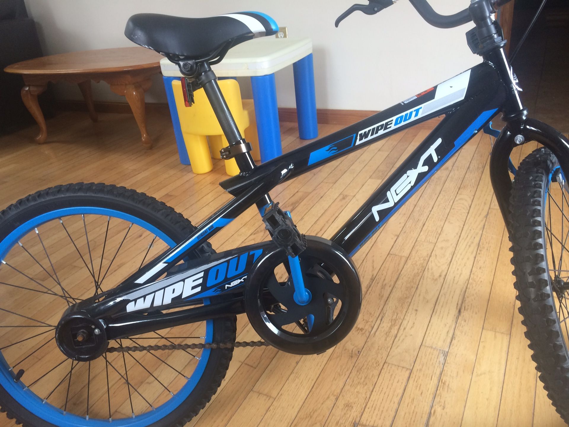 Wipeout bicycle
