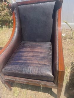 Leather chair