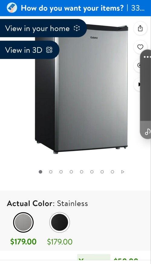 Galanz Mini Fridge